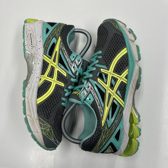 ASICS GT-1000 US Running Shoes T4K8N Gray/Teal DuoMax SpEVA Women's Size 7 - Picture 13 of 16